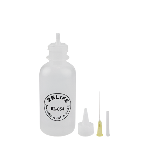RELIFE RL-054 50ML Solvent bottle Needle Tip Dispenser Plastic Hand Empty Bottle