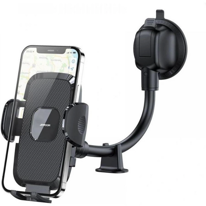 Mechanical Car Phone Holder—Windshield Mount