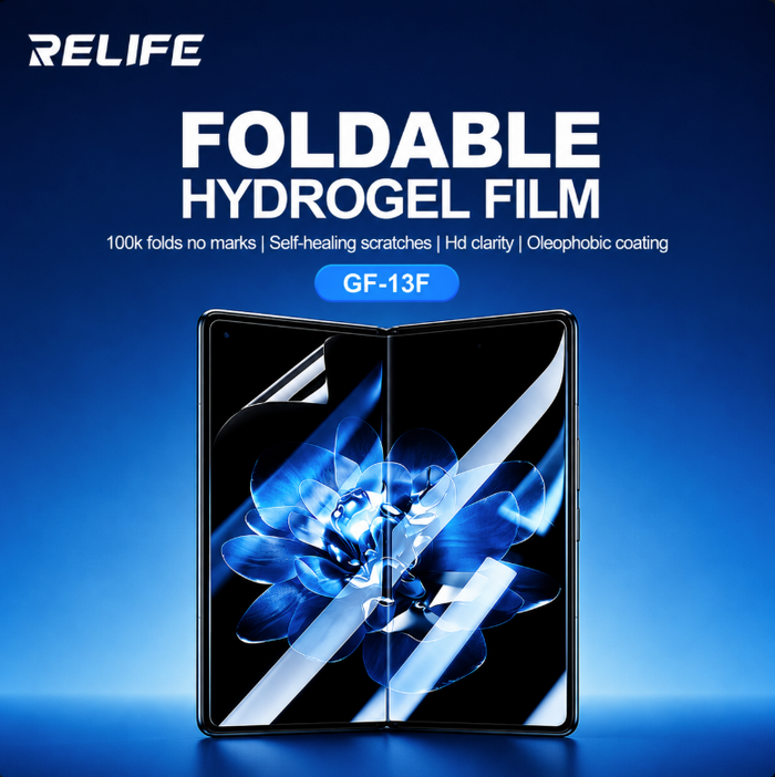 Foldable Screen Hydrogel Film Relife GF-13F（1 Piece）