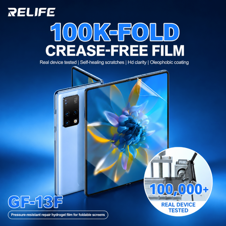 Foldable Screen Hydrogel Film Relife GF-13F（1 Piece）