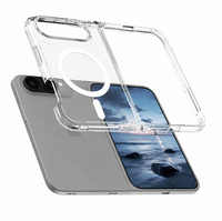 USP Case For iPhone Fold Clear Rock Shockproof Case with MagSafe