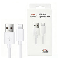 Phonix 2M Lightning to USB-A Classic White Cable