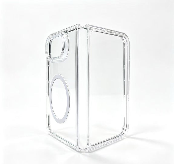 For iPhone Fold 7.8'' Clear Case Compatible with MagSafe