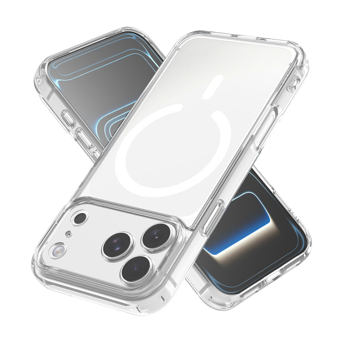USP Case For iPhone Fold Clear Rock Shockproof Case with MagSafe