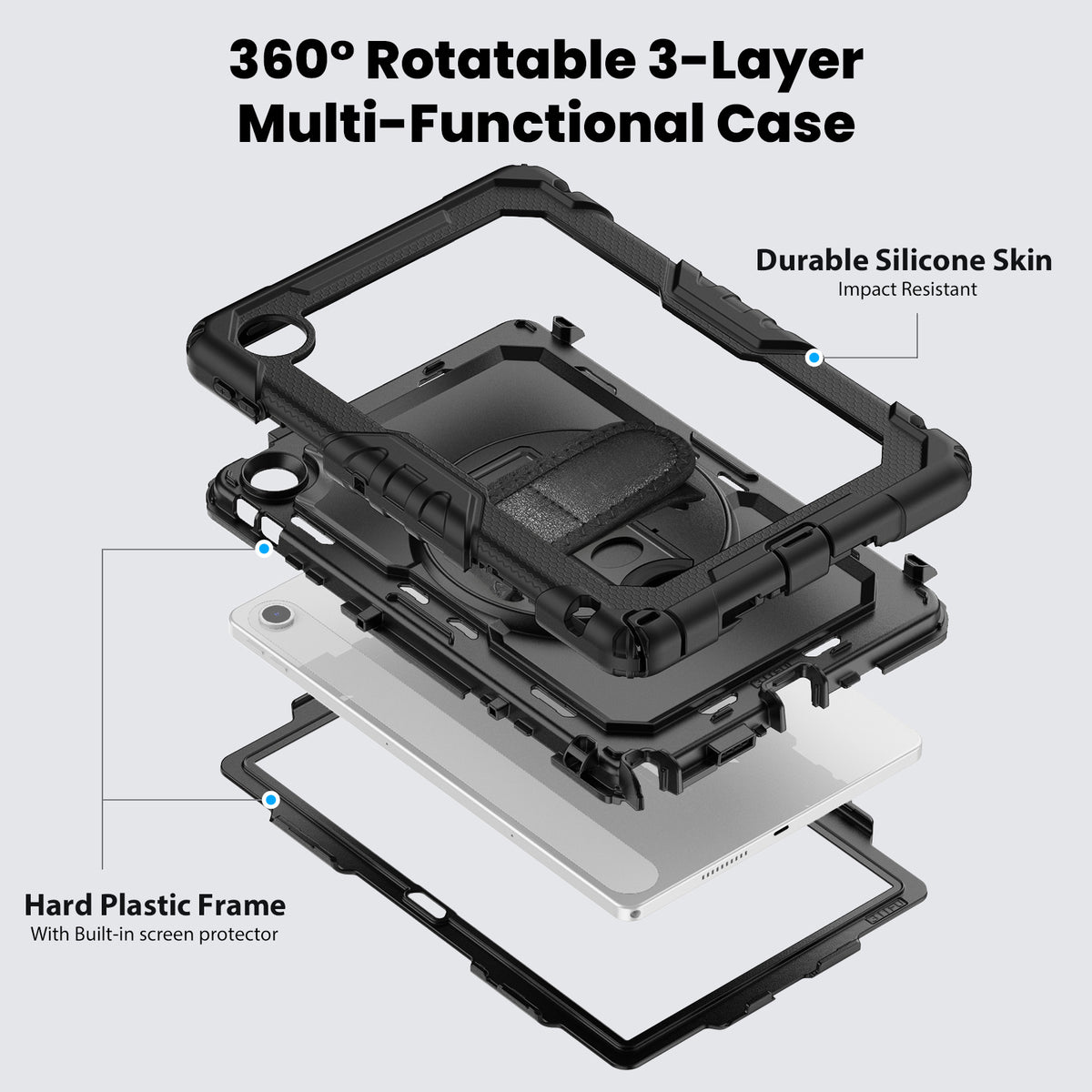 Rugged Case For Lenovo Tab Tab 10.1 Generic Heavy Duty  Case