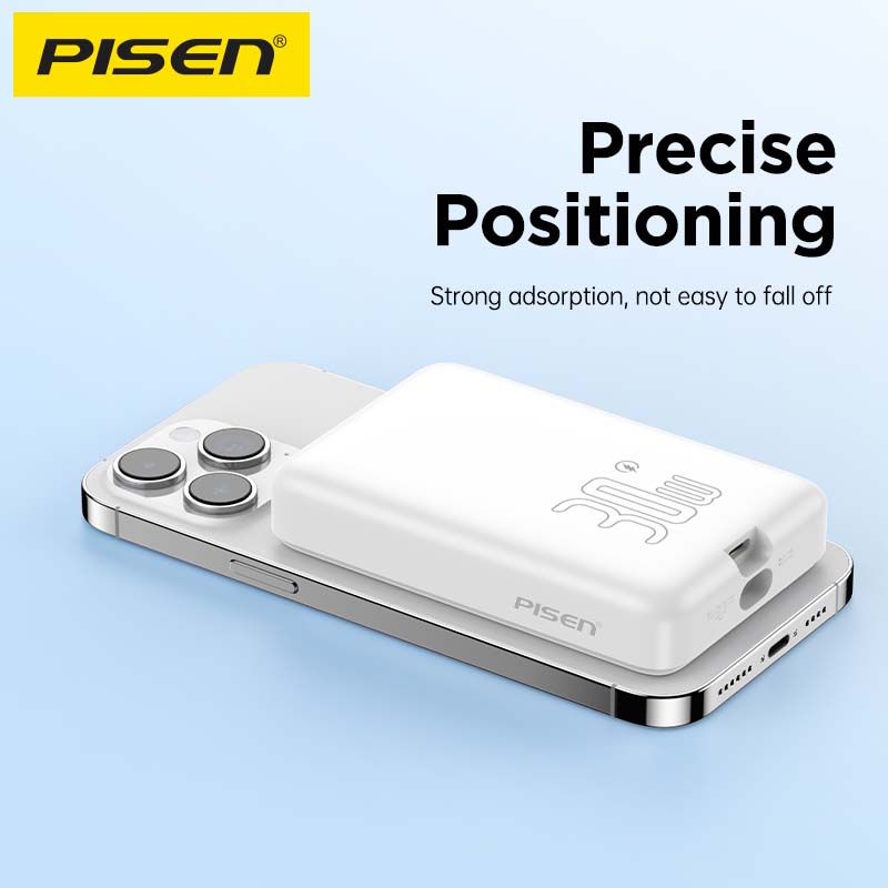 Pisen PowerMag PD 3.0 Wireless Fast Charging Power Bank 30W 10k (10000mAh)