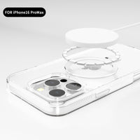 USP Case For iPhone 16e Ring Stand With Magsafe Clear