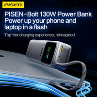 Bolt 130W 20000mAh Labtop Power Bank Pisen
