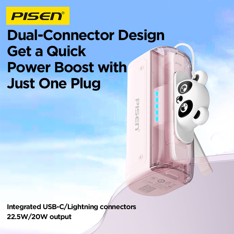 Pisen Power Tiny 22.5w Mini 5000mah Power Bank - CCC Certified