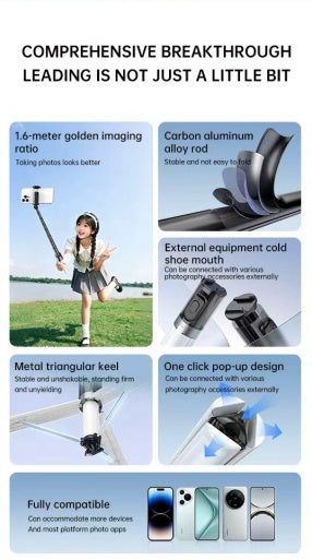 2-in-1 Selfie Stick & Tripod
