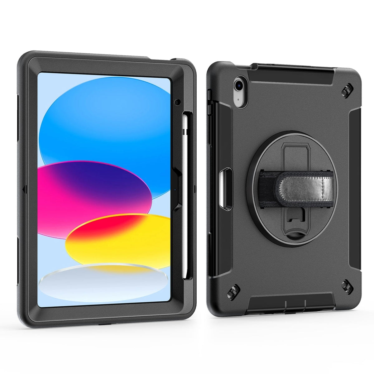 Rugged Case with Pen Holder Screen-Less for Galaxy Tab A9 Plus 11" Generic