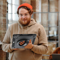 Rugged Case with Pen Holder Screen-Less for Galaxy Tab A9 Plus 11" Generic