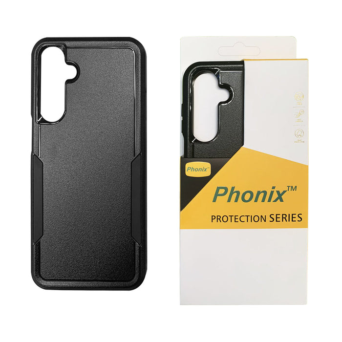 Phonix Case for Samsung S25FE Black Armor Light Case