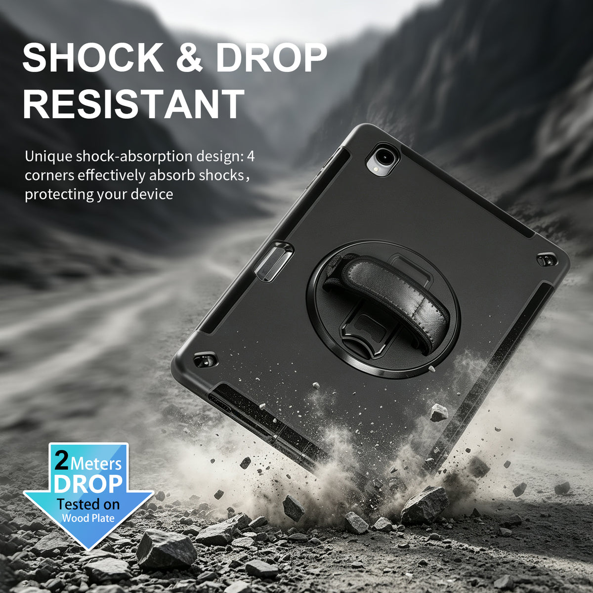 Rugged Case with Pen Holder for Galaxy Tab S12 Plus