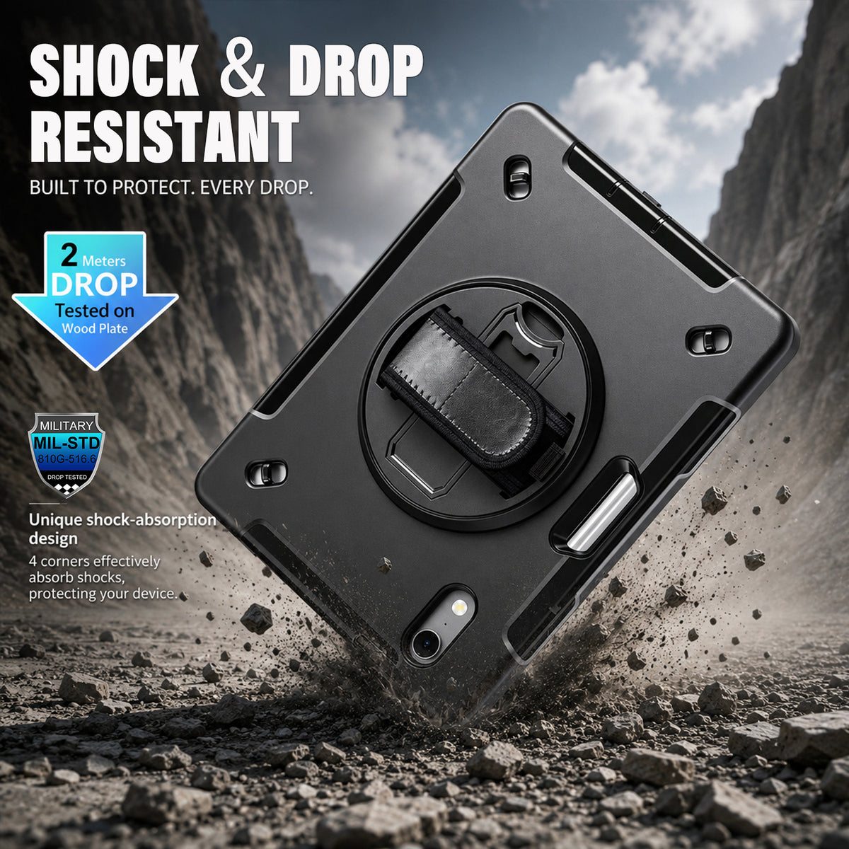 iPad mini 8.5-inch (A20 Pro, 2026) Rugged Case