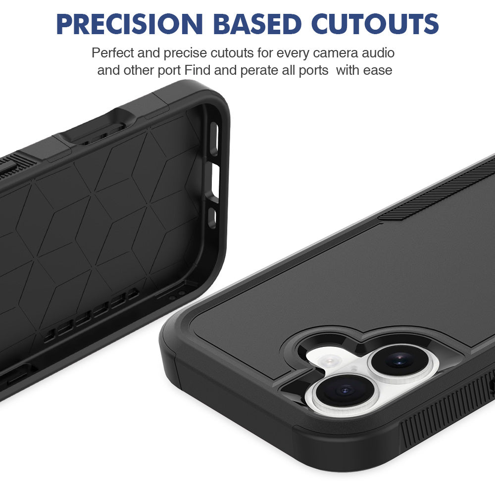 USP Case For iPhone 17 Black Armor Light Case