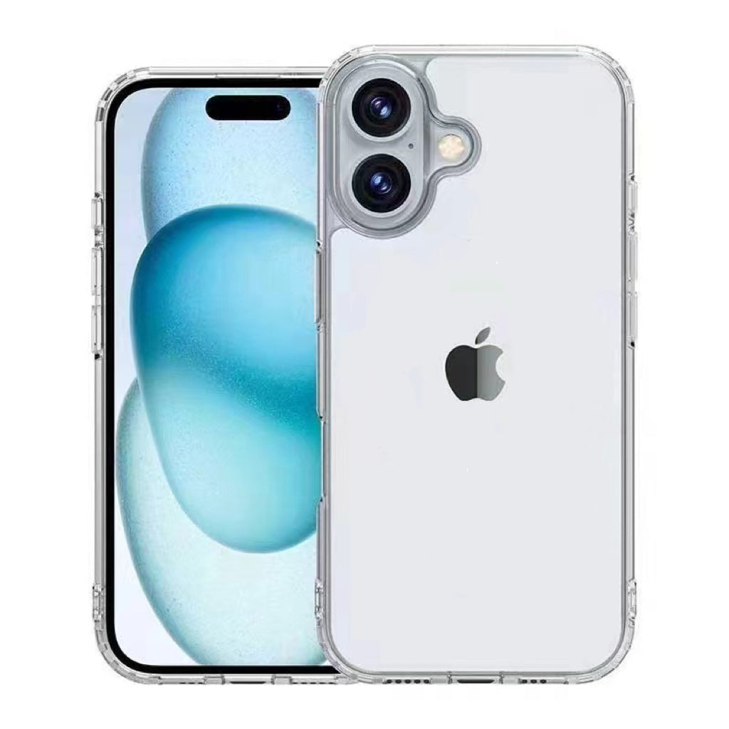 USP Case For iPhone 16 Clear Rock Shockproof Case