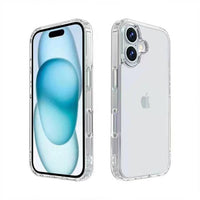 USP Case For iPhone 16 Plus Clear Rock Shockproof Case