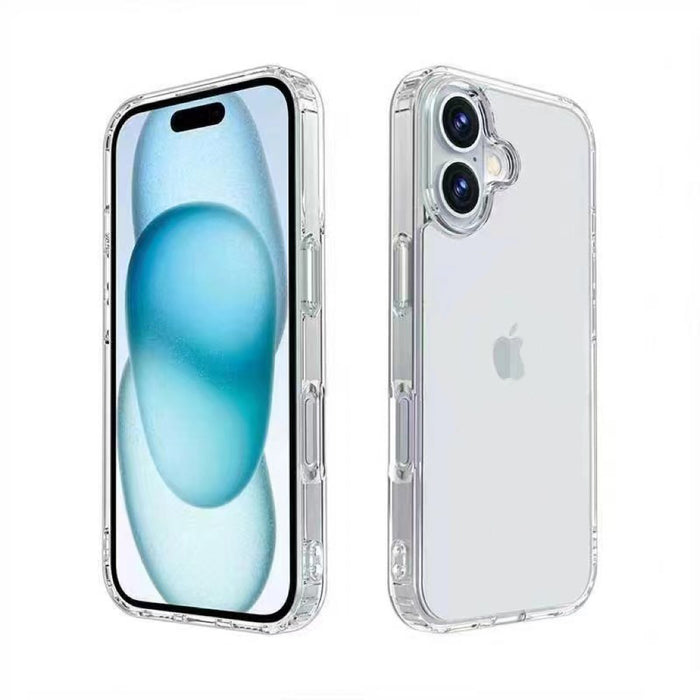 USP Case For iPhone 16 Plus Clear Rock Shockproof Case