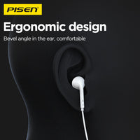 Pisen Half-in-Ear 3.5mm Earphones