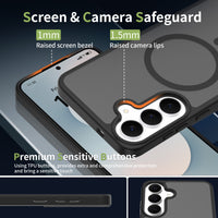 Case for Samsung S26 FE/S25 FE Black Magnetic Case