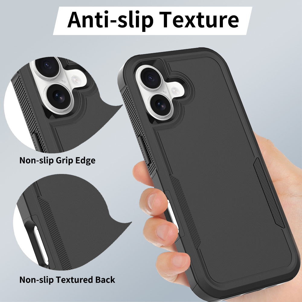 USP Case For iPhone 17 Black Armor Light Case