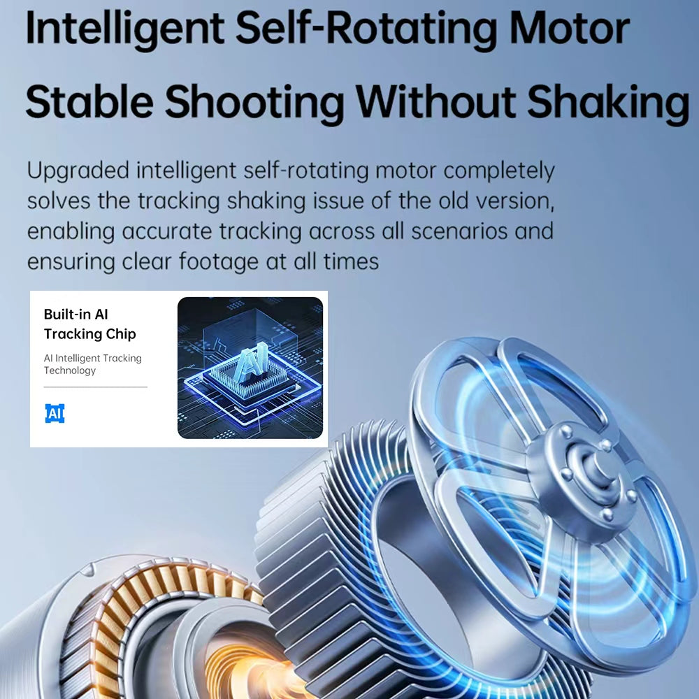 360° Smart Auto-follow Shooting Auto Face Tracking Gimbal