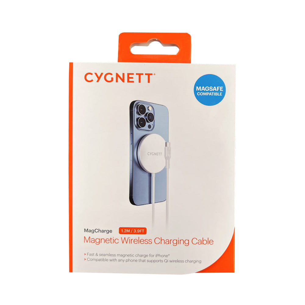 Cygnett 15W MagSafe Wireless Charging Cable White
