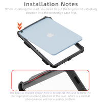 Waterproof Case With Pen Holder for iPad（A16 2025）/ iPad (10th Gen 2022) 10.9‘’