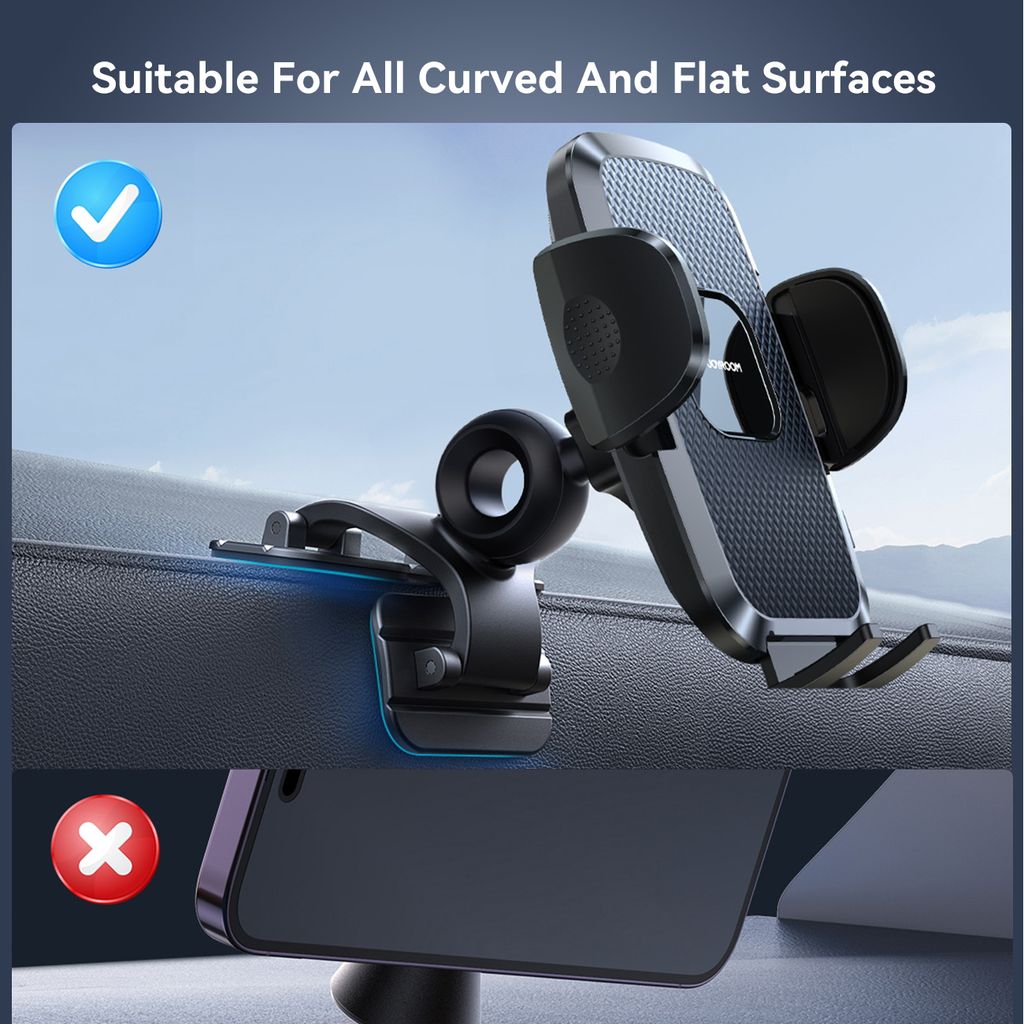 Car Phone Holder With Three-Claw Suction Cup