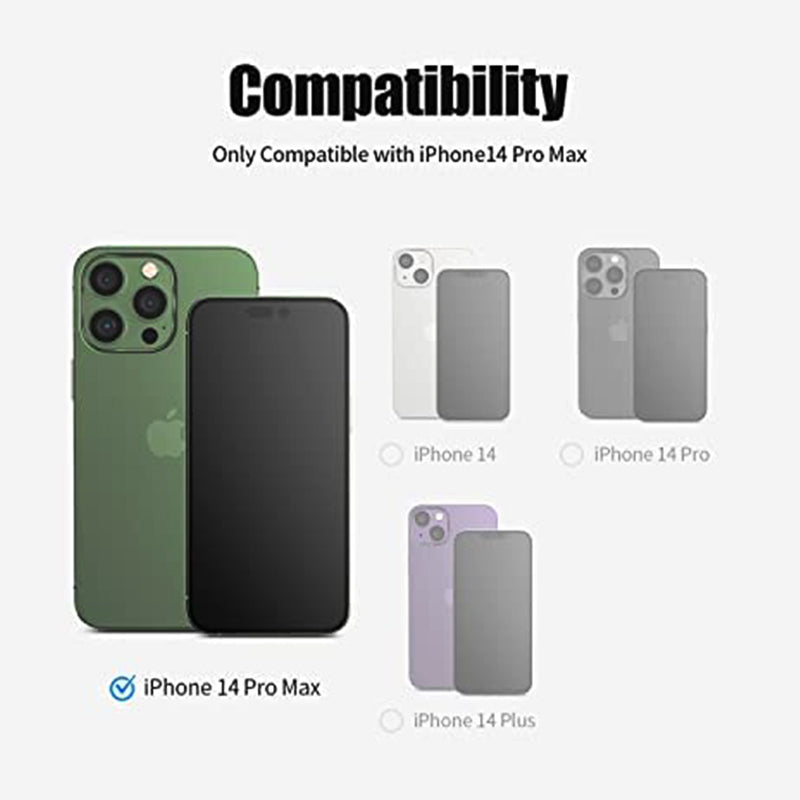 Goospery Case For iPhone 14 Pro Balance Fit 5 Cards Case