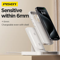 Pisen 3 in 1 Foldable Wireless Charging Station