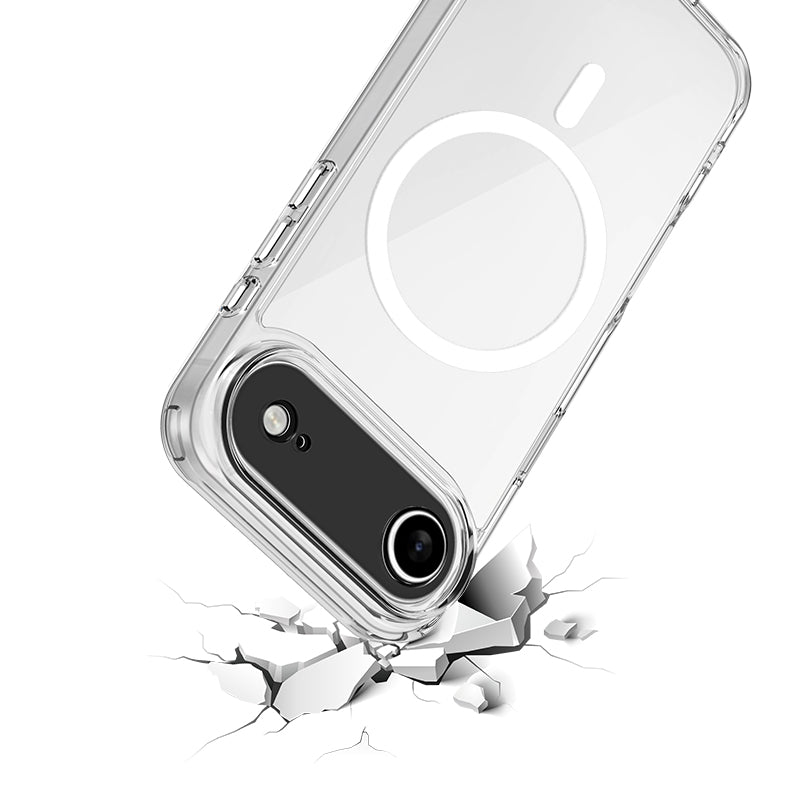 USP Case For iPhone Air Clear Rock Shockproof Case with MagSafe