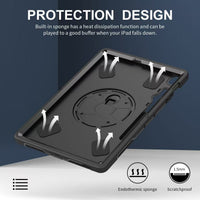 Rugged Case with Pen Holder for Galaxy Tab S10FE Plus (13.1")