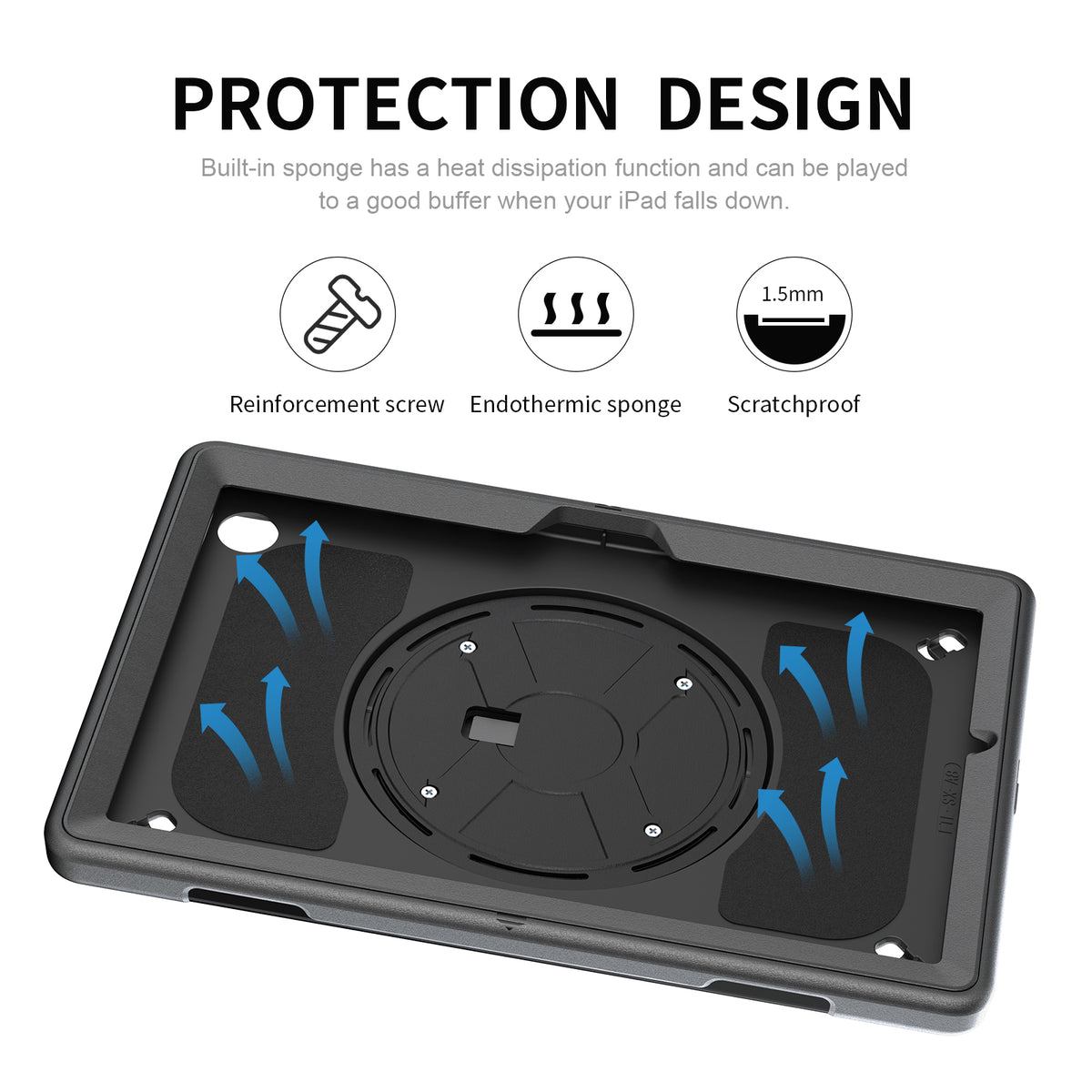 Rugged Case with Pen Holder For Galaxy Tab A8 10.5" (2021) Generic