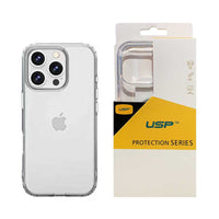 USP Case For iPhone 16 Pro Clear Rock Shockproof Case