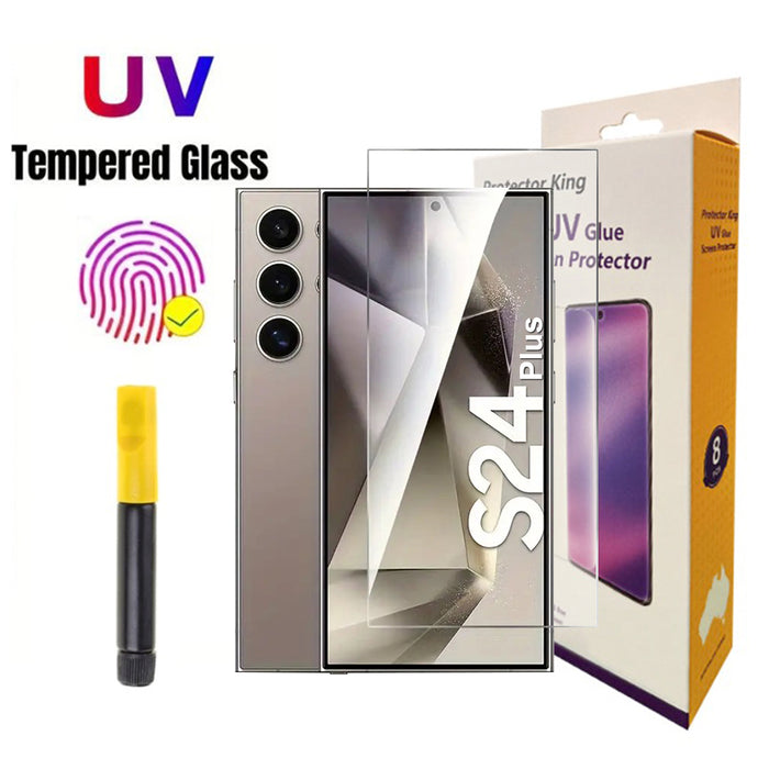 UV For Samsung S24 Plus Tempered Glass Screen Protector