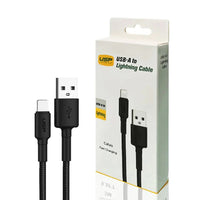 2M BoostUp Cafule Lightning to USB-A Cable Charge & Connect Black USP