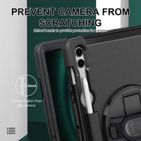Rugged Case with Pen Holder for Galaxy Tab S9Plus /S10Plus/S9FE Plus (SM-X810) (12.4")