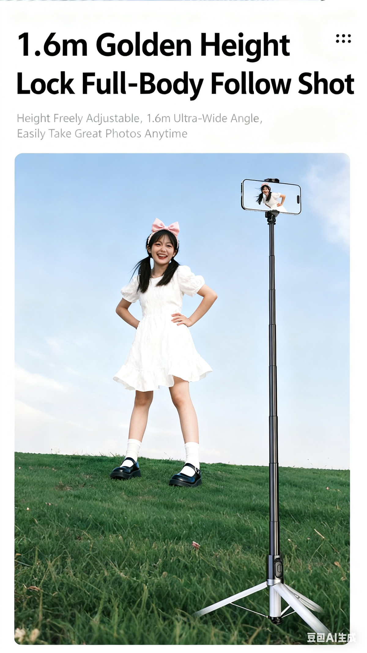 2-in-1 Selfie Stick & Tripod