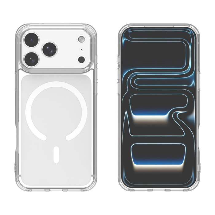 USP Case For iPhone 17 Pro Max Clear Rock Shockproof Case with MagSafe