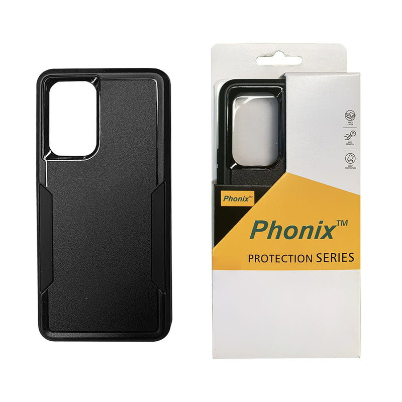 Phonix Case for Samsung A55/A35 Black Armor Light Case