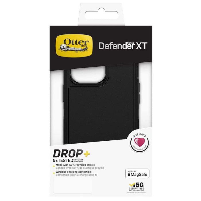OtterBox Case for iPhone 15 / 14 / 13 Defender  XT Compatible With Magsafe Case Black