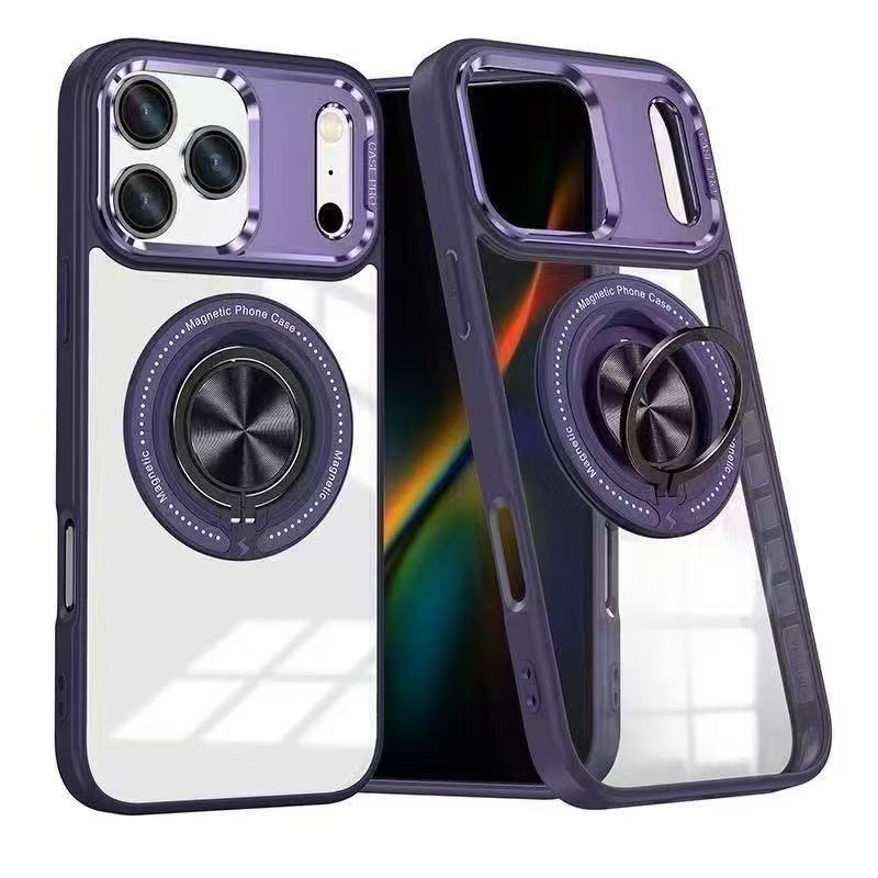 USP Case For iPhone 17 Pro Max Ring Holder Case Compatible With Magsafe
