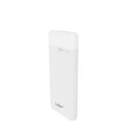 USP 20W Fast Charge Power Bank 10K mAh (10000mAh) with 2 USB Outputs PB25110 White