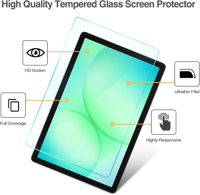 Premium Armor Tempered Glass Screen Protector for Samsung Galaxy Tablet A9+