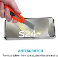 S24 Plus Screen Protector 2.5D Clear Tempered Glass For Samsung Galaxy