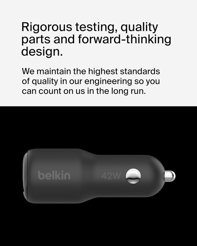 Belkin BoostCharge Dual Car Charger 42W