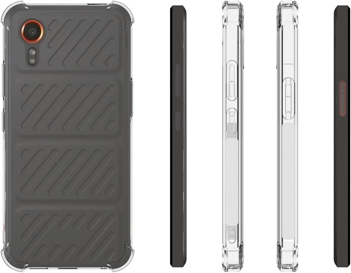 For Samsung Galaxy Xcover 7 (6.6") Clear Hard Case