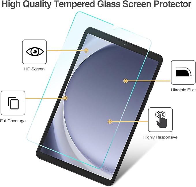 Premium Armor Tempered Glass Screen Protector for Samsung Galaxy  S10 Ultra / S9 Ultra/S8 Ultra